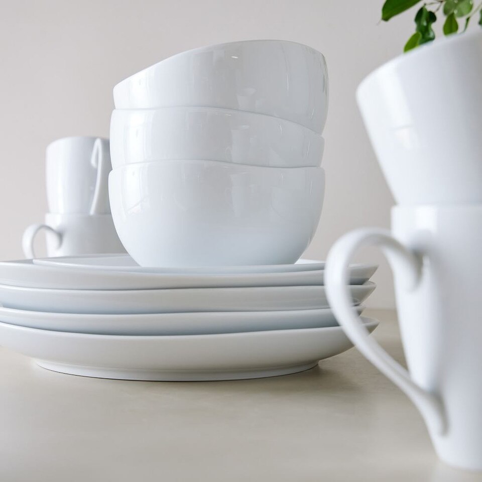 Organic Porcelain Dinnerware Sets West Elm UK
